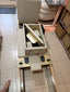 USED Premium Foldable Oak Pilates Reformer – Creme Mocha